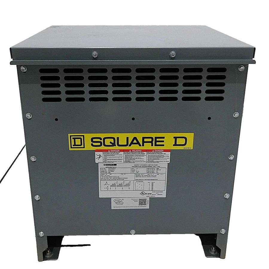 Square D Schneider 15kva Transformer EXN15T3HFCU 3ph 480v 208Y/120V 15 kva NEW