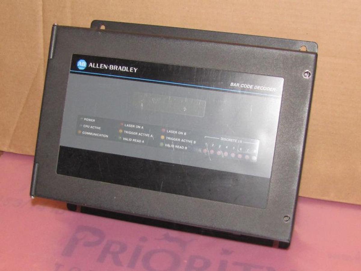 Used AB Allen Bradley 2755-DD1A 2755DD1A Bar Code Decoder