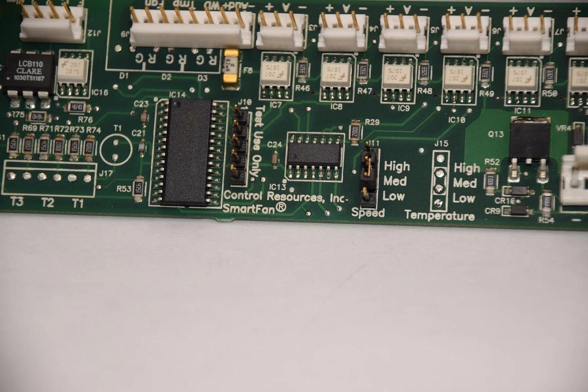Used CONTROL RESOURCES INC. 012S4400I032-F SmartFan Circuit Board Card