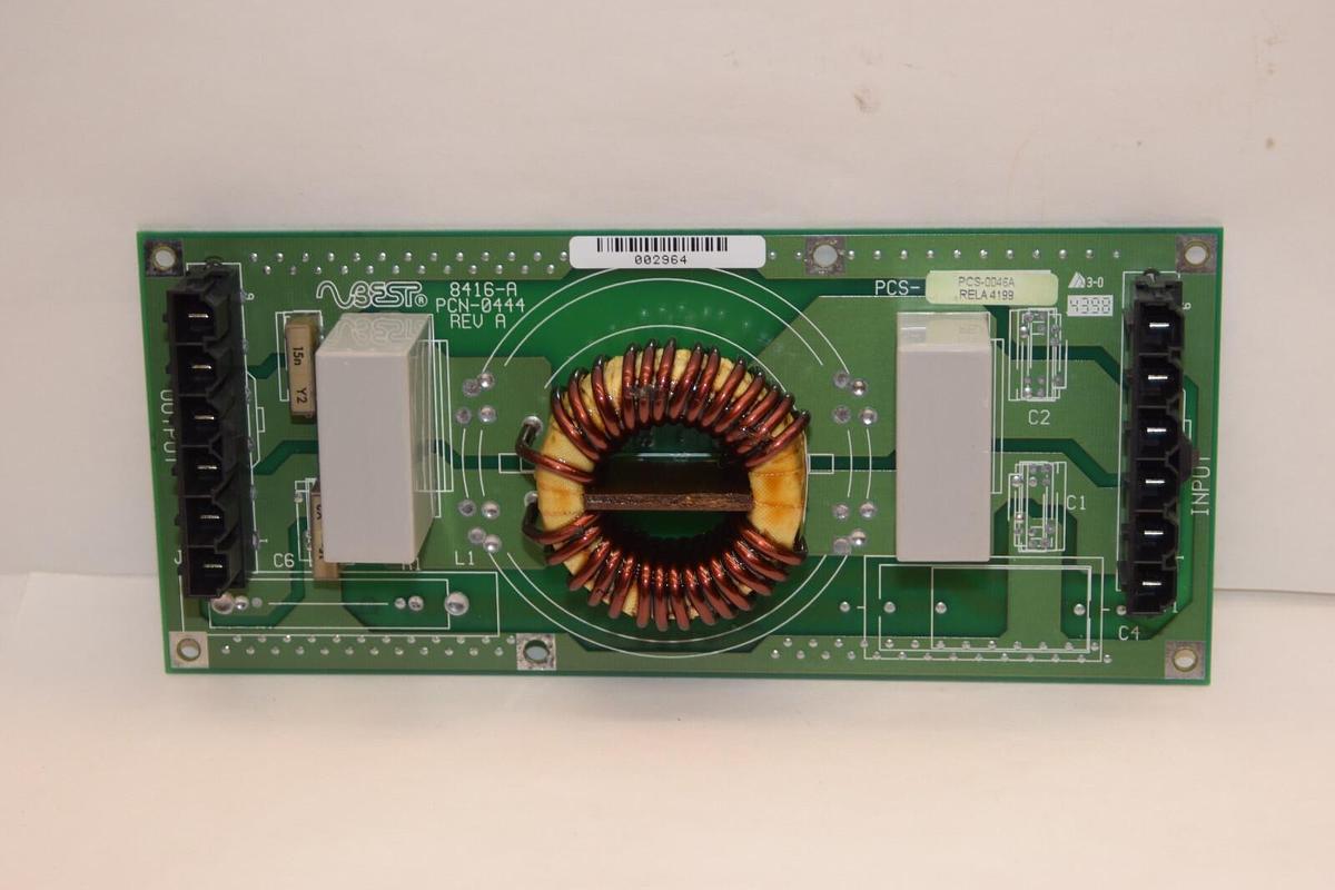 Used BEST POWER PCN-0444 Rev A PCS-0046A PCB Assembly Board