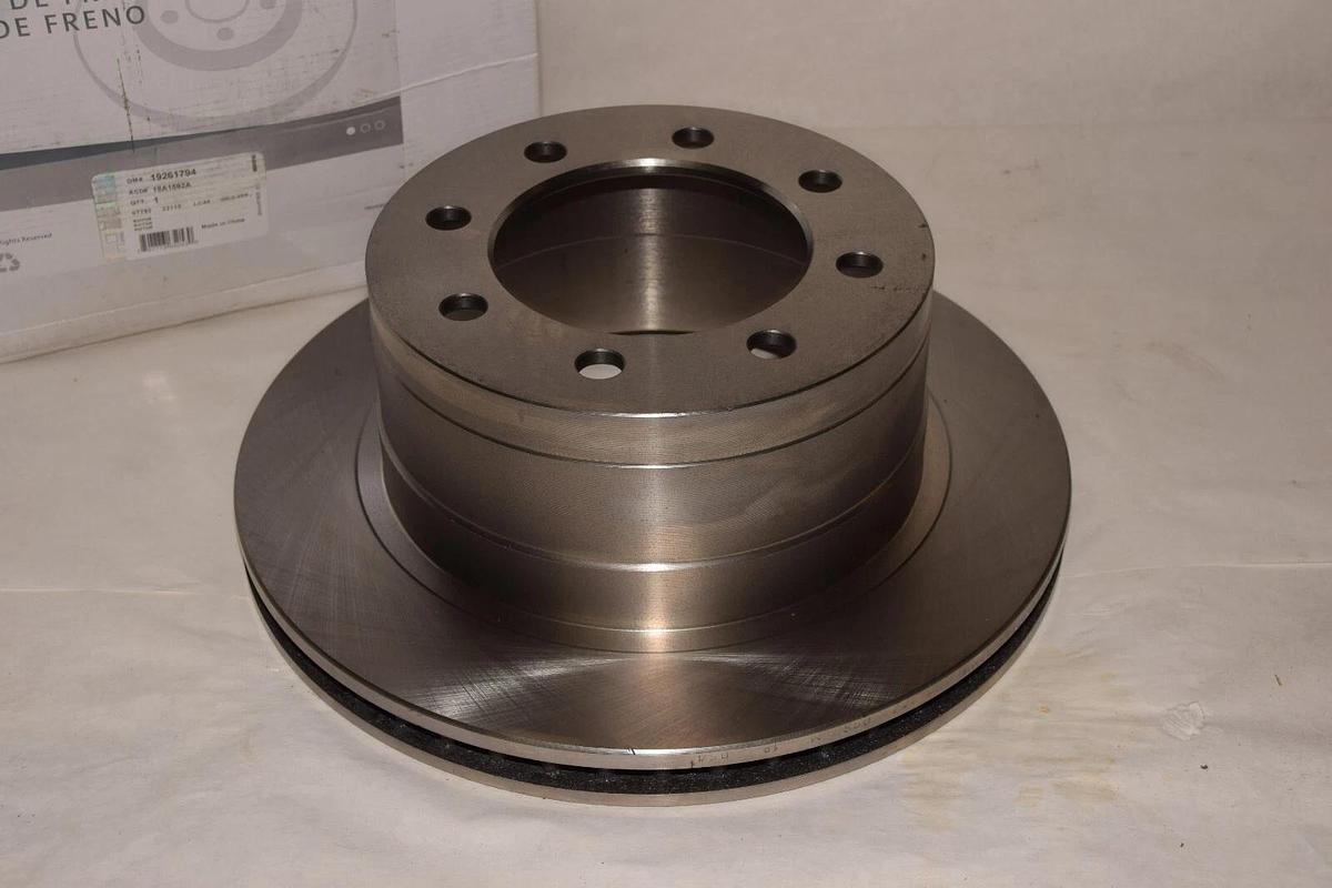 (NEW) ACDELCO 19261794 , 18A1592A Silver Brake Rotor