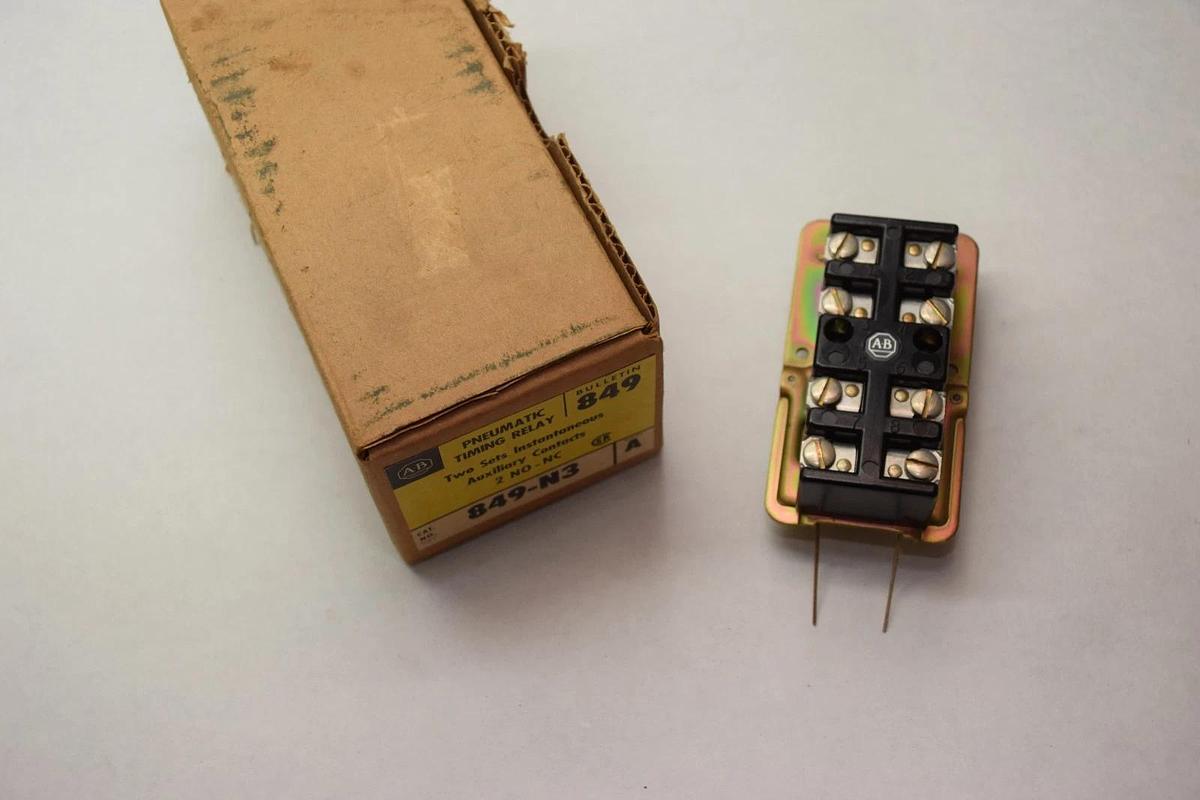 NEW ALLEN-BRADLEY 849-N3 PNEUMATIC TIMING AUXILIARY CONTACT