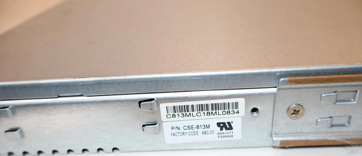 Used SuperMicro Server Chassis 813M-3 CSE-813M USA *NO HDD*