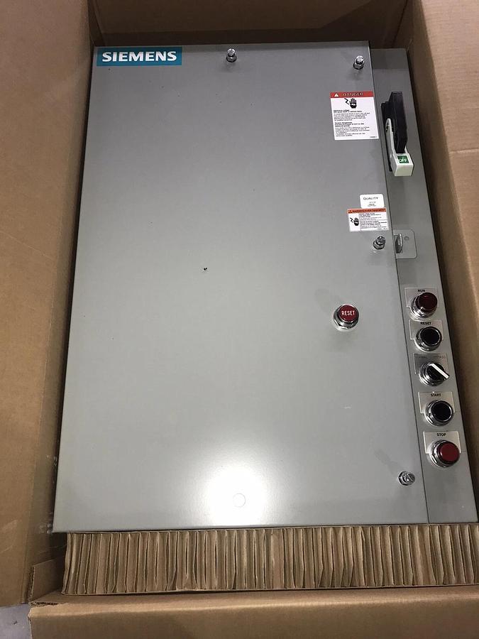 SIEMENS SoftStart Soft Starter WSACDSSRV4-50 50hp 3ph 460v 68a 74ET34EFAP (NIB)