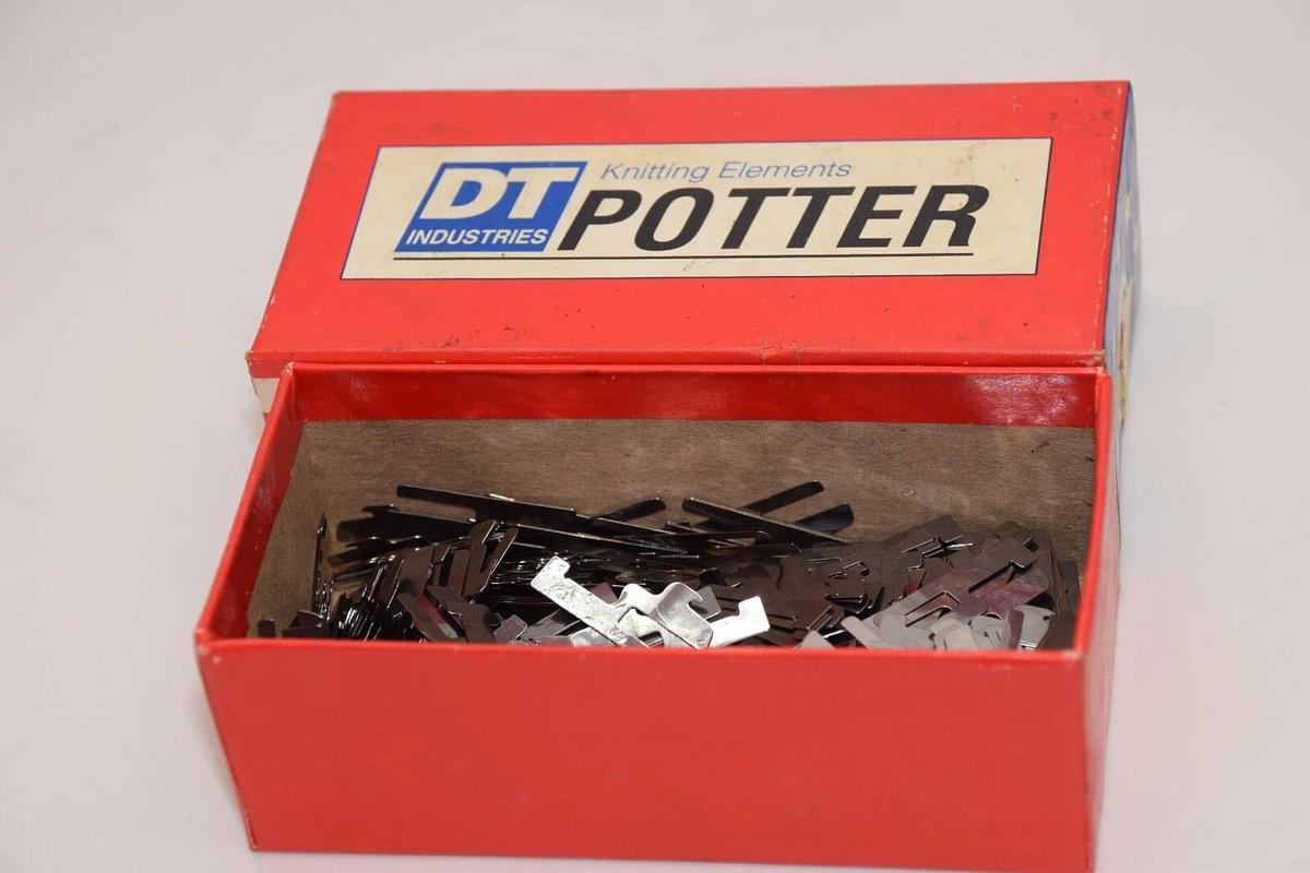 Used (NEW Approx 250) POTTER DT INDUSTRIES WS3072-LB Circular Knitting Machine Sinker