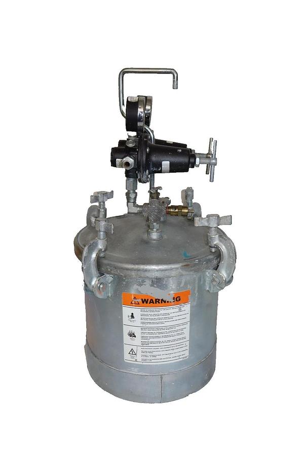 Used Binks 2.8 Gallon Paint Pot Stainless Pressure Paint Pot CRN OH6685.5C