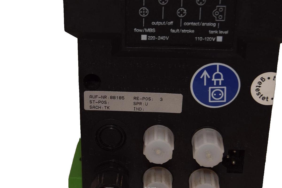 Used Alldos Eichler Gmbh 208-1 , 6 D54/R24/E26/V01 P03 0507gph 145psi Metering Pump