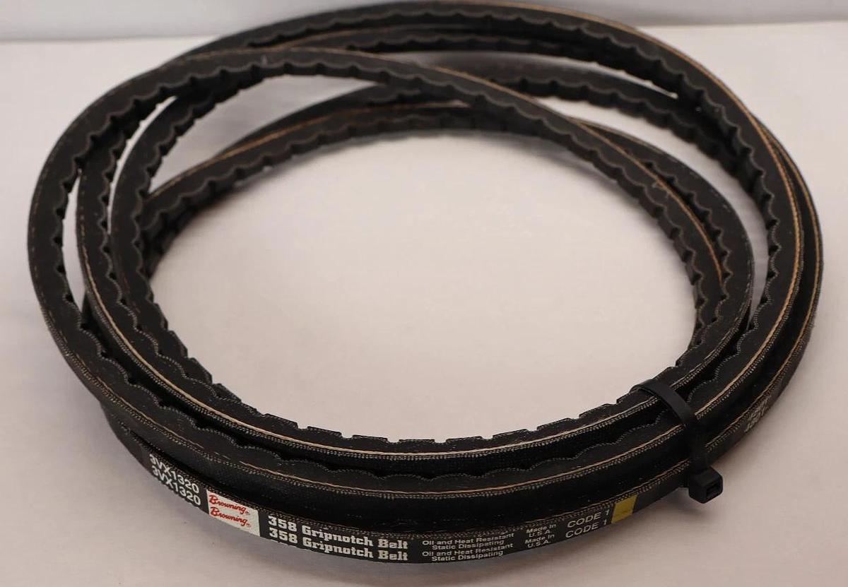 (New) Browning 3VX1320 358 Gripnotch Belt V-Belt USA