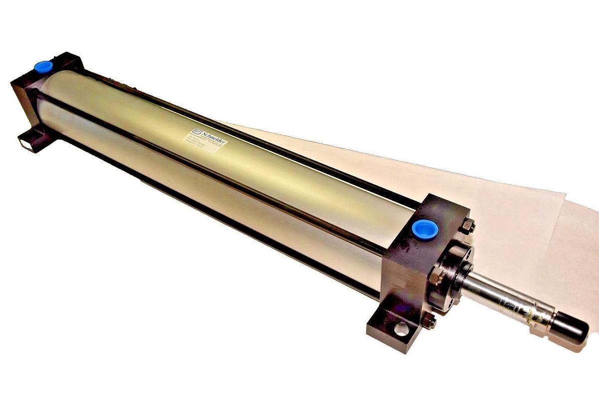 SCHNEIDER ALB-3.25X20-BLC TSB-3.25 19" STROKE 1" SHAFT PNEUMATIC CYLINDER NEW