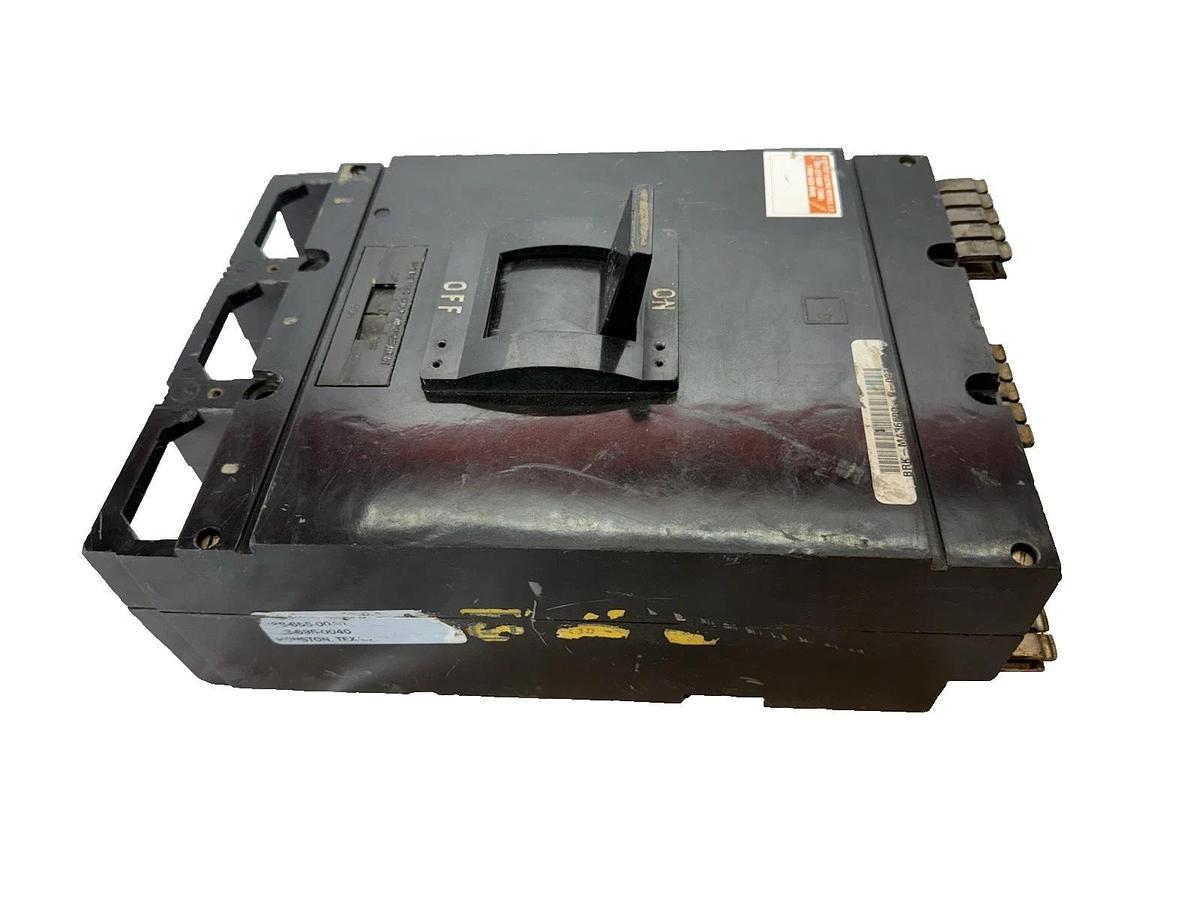 Used SQUARE D MA36600 600 AMP 600 VOLT 3 Pole, ma I-LINE Breaker BRK-MA36600 600A
