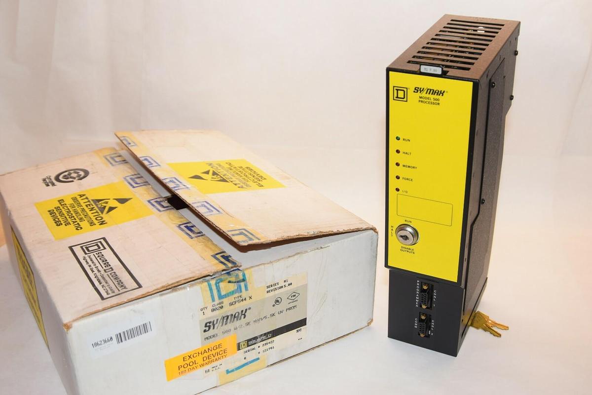(New) SQUARE D Sy/max 8020 SCP-544 Processor Module SER M1 8020SCP544