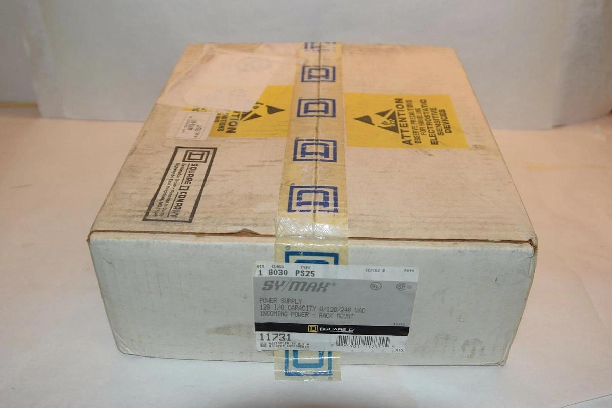 Used (New) SYMAX Square D 8030-PS25  8030PS25 8030 PS25 ser: B PS-25 SY/MAX