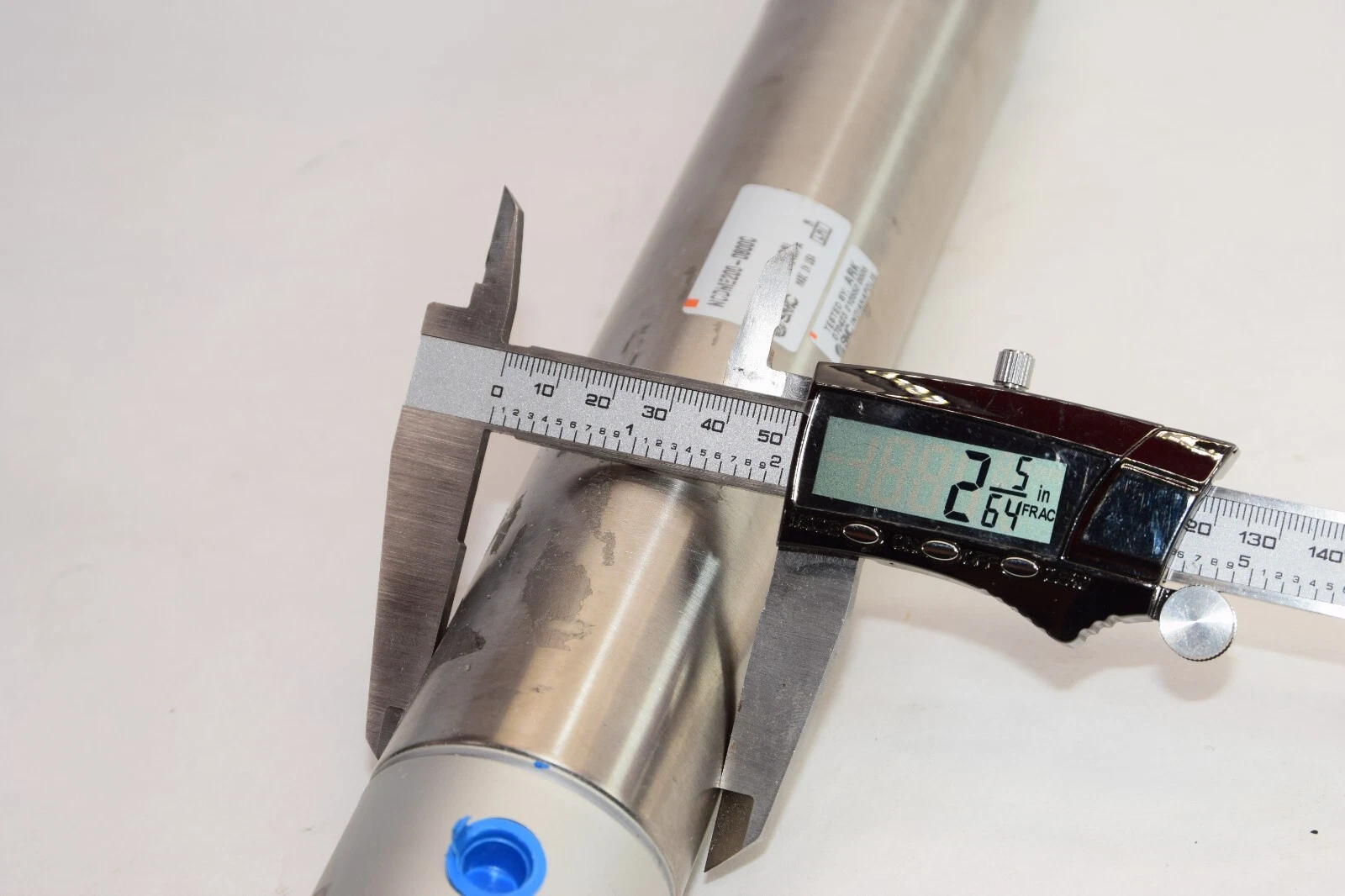(NEW) SMC NCDME200-0800C 250psi Pneumatic Air Cylinder