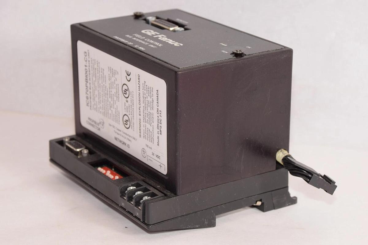 Used GE FANUC IC670PBI001-CG Profibus Bus Interface Unit