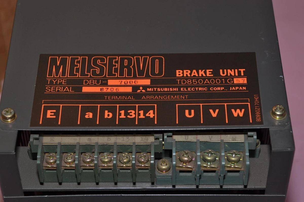 Mitsubishi Electric Melservo Brake Unit DBU-7000 DBU-7K DBU7000 TD850A001G57 NEW