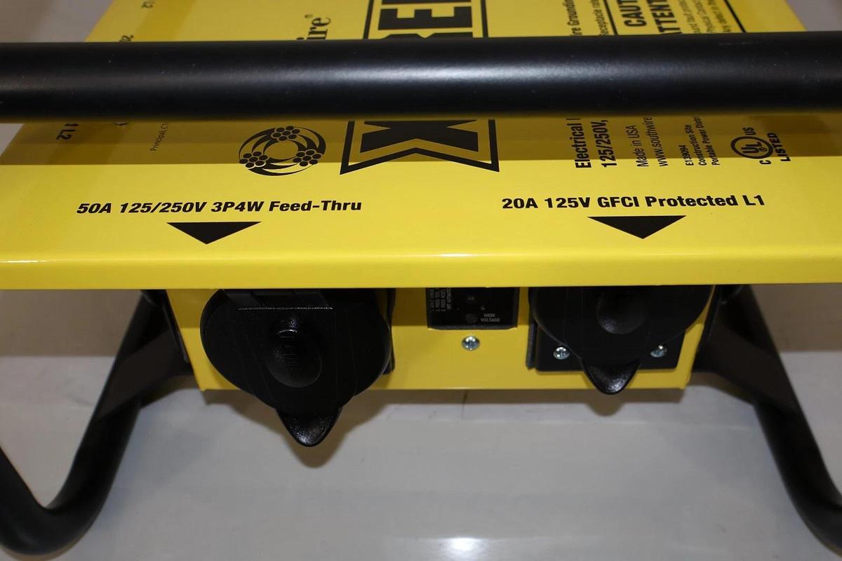 Southwire X-Treme Power Distribution Box 8706UGCX 50A 6-Circ 125/250v (New) 811409020137