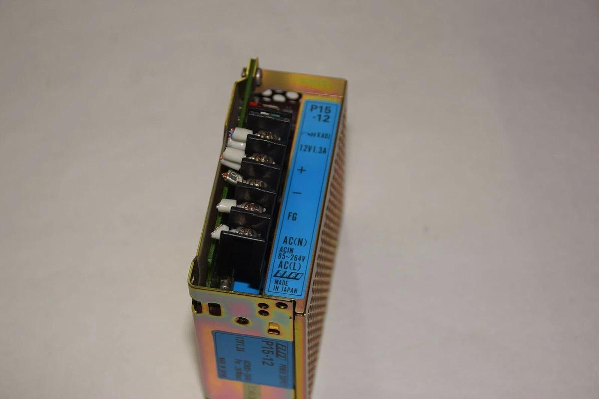 Used Elco Power Supply P15-12 P15 P1512 12v1.3a