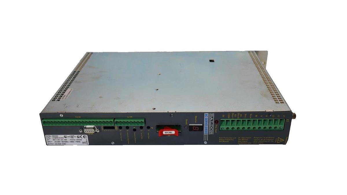 BALDOR Servo Control BSC Series 28463H BSC1102-24-709 230v 3ph w/Manual (READ)