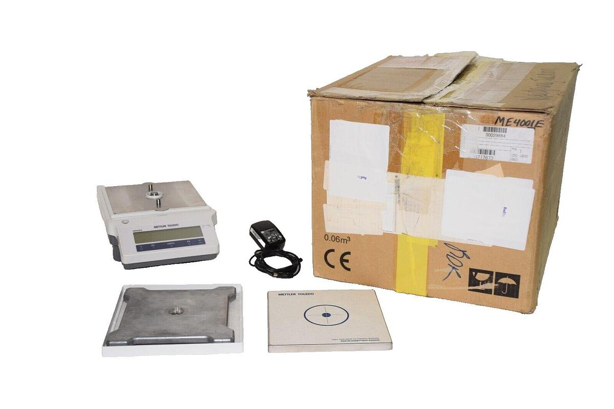 (NEW) METTLER TOLEDO ME4001E 12V 0.84A Precision Balance Scale