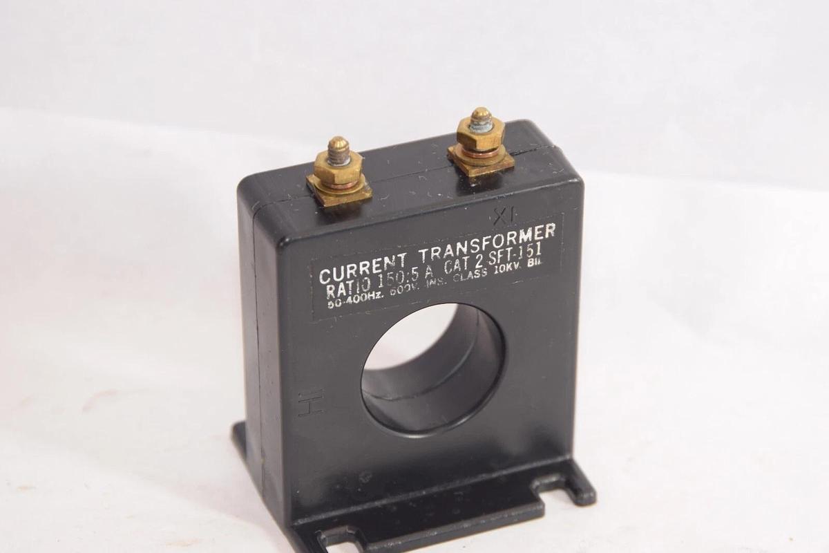 Used TROTT ELECTRONICS 2 SFT-151 Ratio 150:5A Current Transformer
