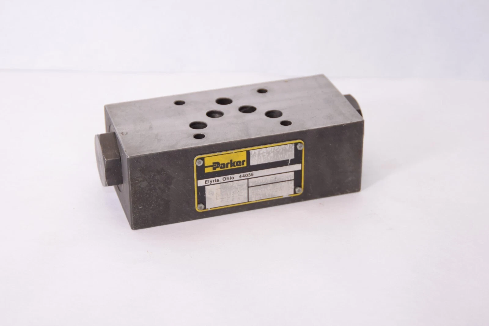 Used PARKER CPOM3DDN50 3000psi Hydraulic Sandwich Check Valve