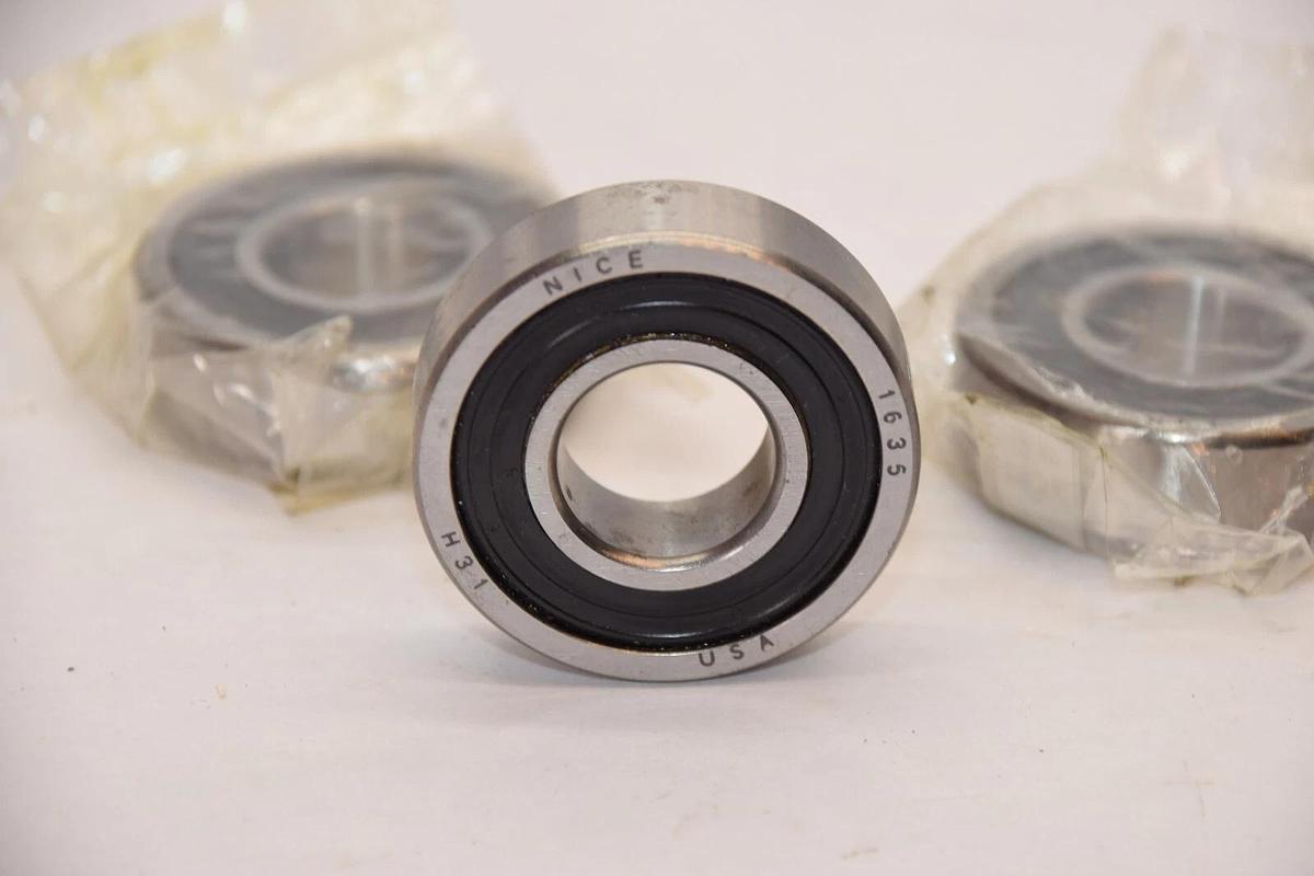 (NEW - Lot of 3) NICE 1635 H31 Bearing USA