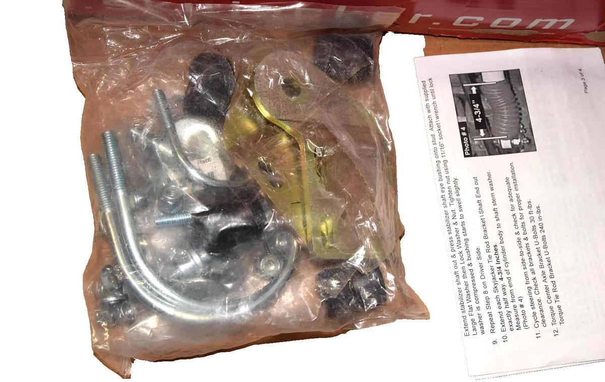 Skyjacker 8270 Dual Stabilizer Kit , Black (shocks only kit missing parts)