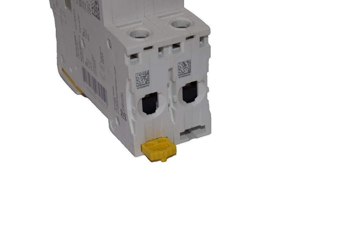 Used SCHNEIDER ELECTIRC iC60N C 10A , CNS14816-2 2P 400V Miniature Circuit Breaker