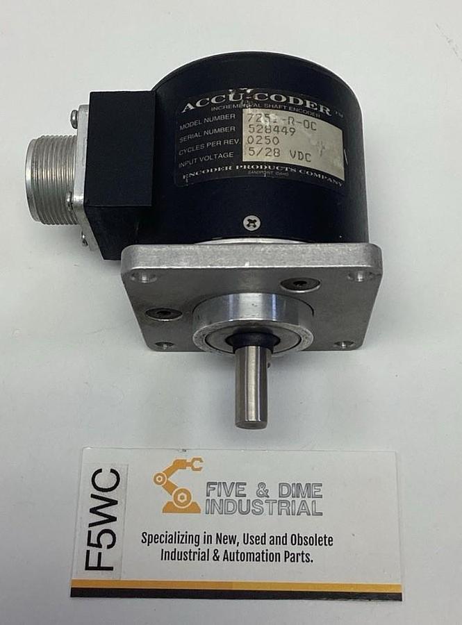 Used DATA TECHNOLOGY OC25-1250-50/5-62B OPTECON ENCODER