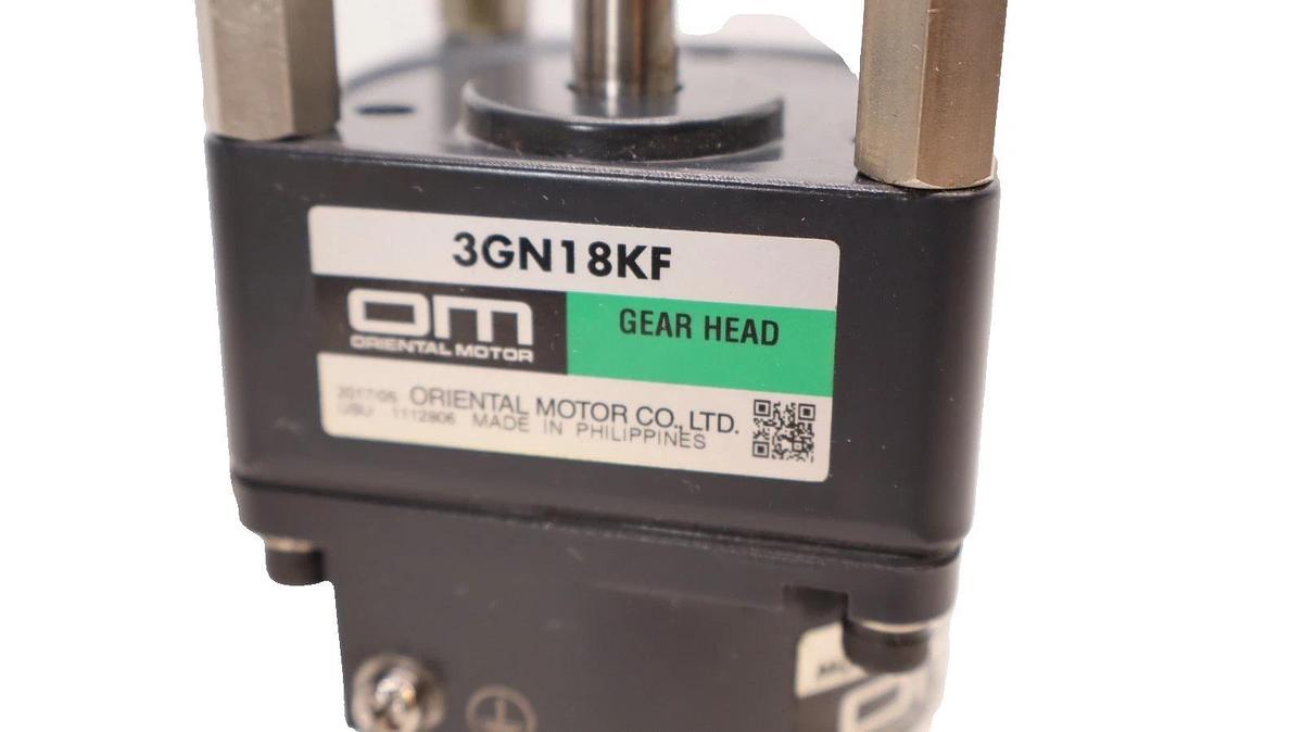 Used ORIENTAL MOTOR 3TK6GN-CW2 Torque Motor With 3GN18KF Gear Head