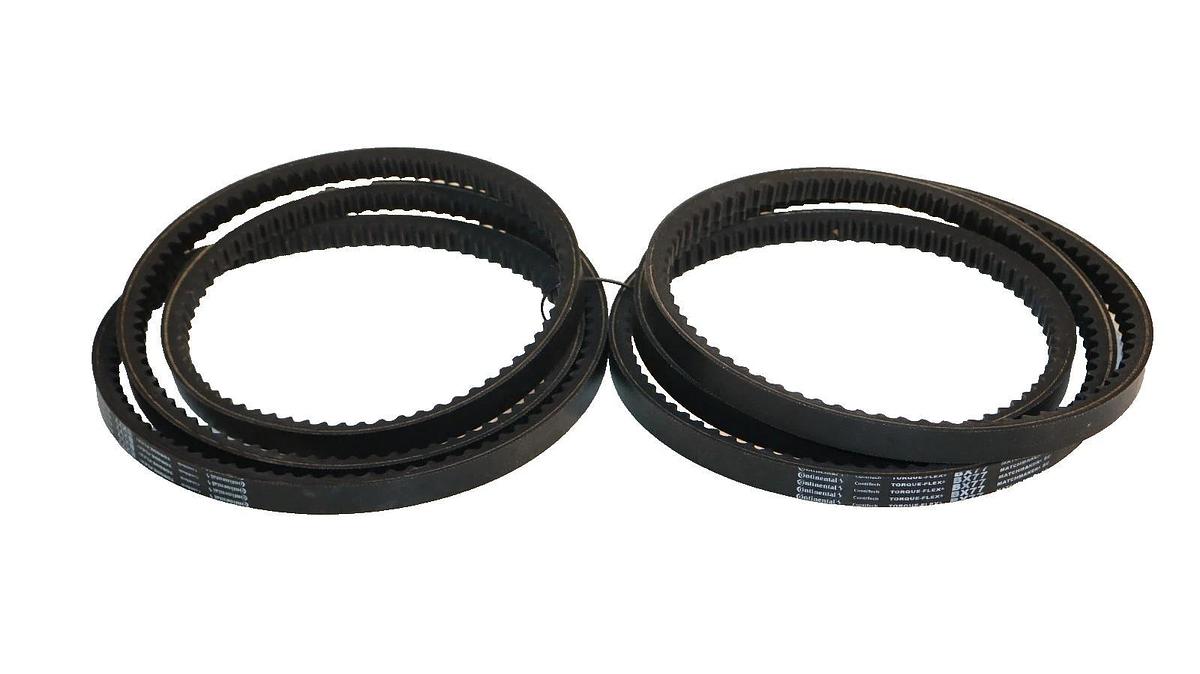Continental Cogged V-Belt Belt BX77 Tourque-Flex ContiTech Vbelt (Lot of 2 -New)