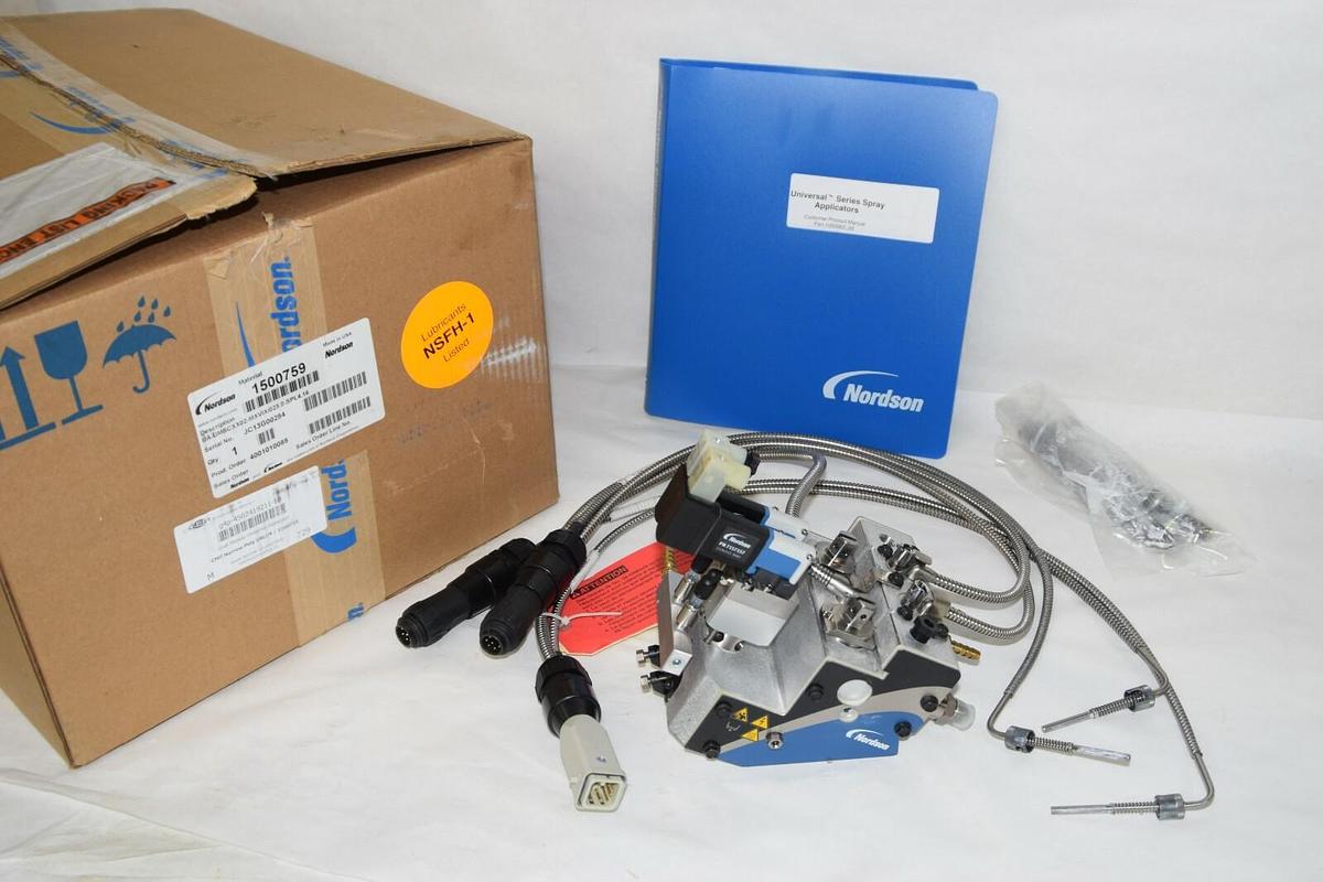 NORDSON 1500759 Applicator Glue Head UA-UMSCXX02-MXVIX/025.0-SPL4,16 (New)