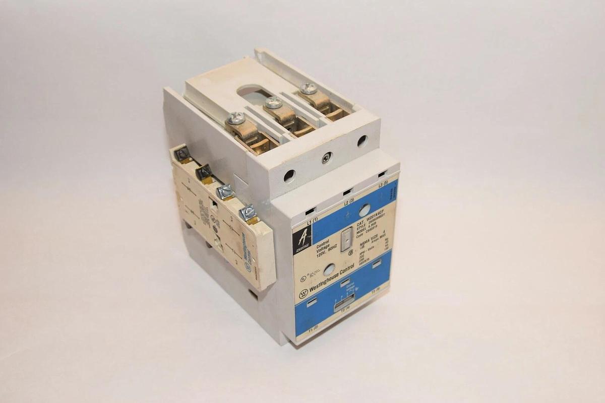 WESTINGHOUSE W201K4CF 120 Volt Control Voltage Nema Size 4 135A 460V Contactor