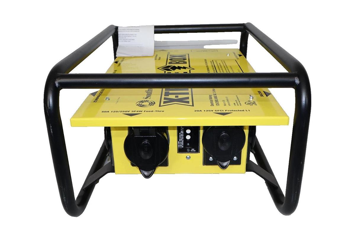 Southwire X-Treme Power Distribution Box 8706UGCX 50A 6-Circ 125/250v (New) 811409020137