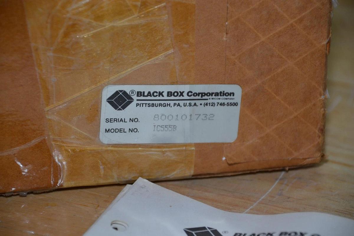 BLACK BOX CORPORATION ASI-III  IC555B POWER SUPPLY NEW