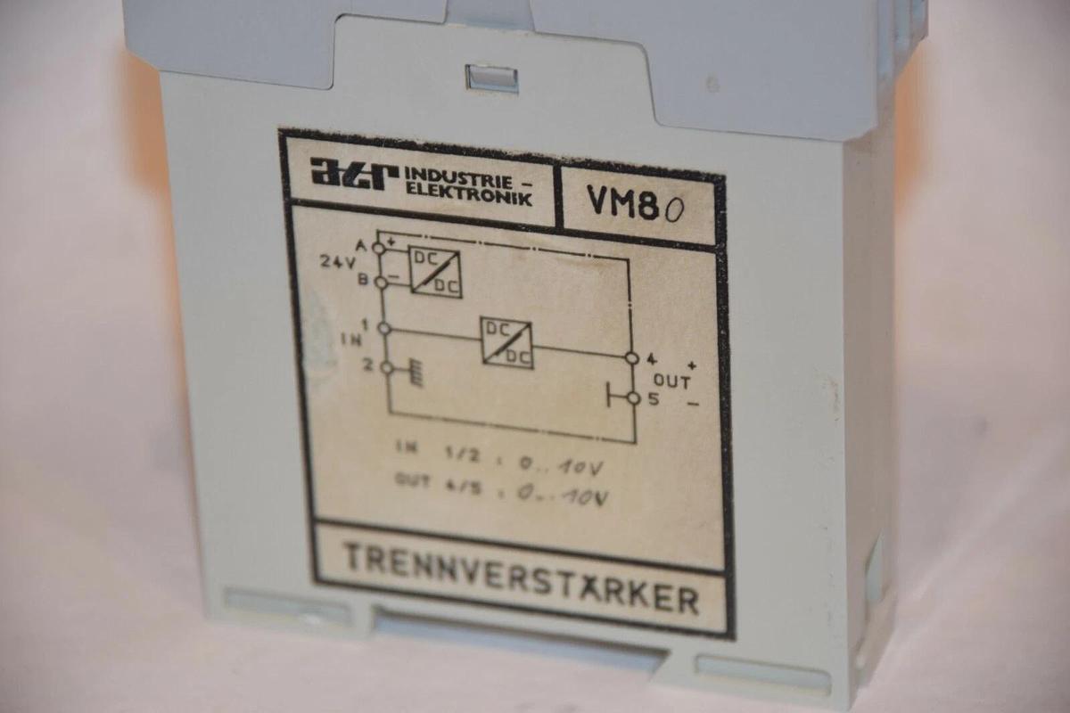 Used INDUSTRIE ELEKTRONIK VM80 24V I/O MODULE