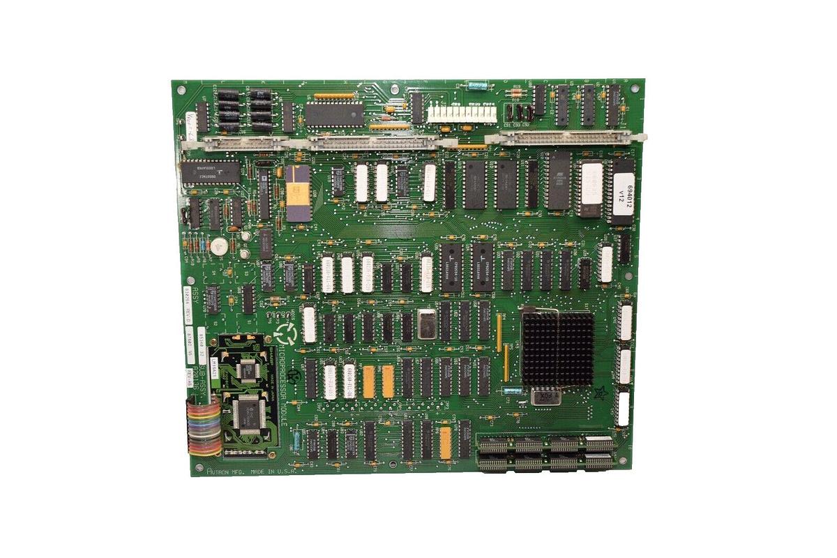 Used AVTRON 630264 Rev D Microprocessor Module w/ Sub-Assembly A20136 for DC Drive