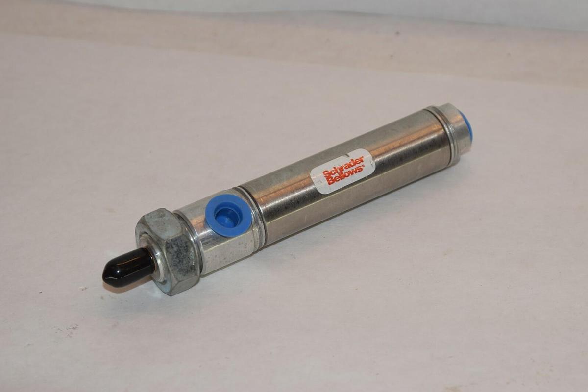 NEW SCHRADER BELLOWS WP567630 D 250psi 3/4" BORE 1.5" STOKE PNEUMATIC CYLINDER