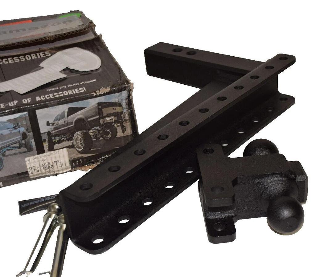 BulletProof Hitches Hitch  2.5" Heavy Duty 22,000lb 16" Drop/Rise Steel (NOS)