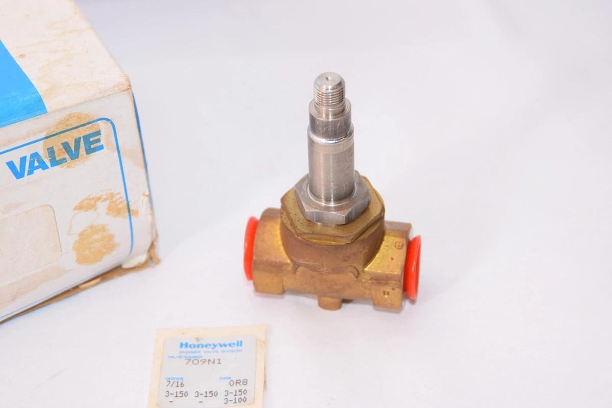(NEW) HONEYWELL / SKINNER 709N1 7/16 Orifice Valve