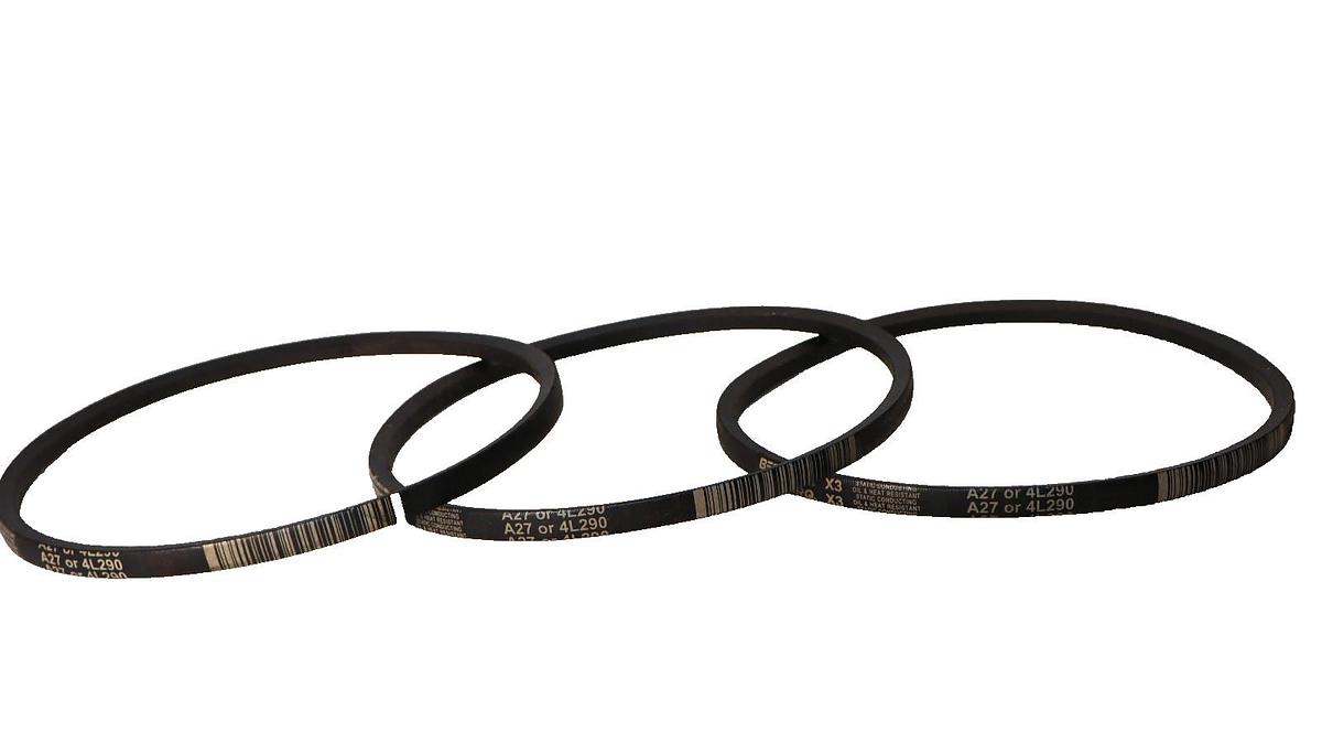 (NEW - Lot of 3) BESTORQ A27 , A-27 , 4L290 V-Belt