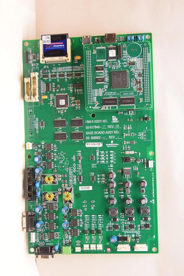 (NEW) EMERSON / LIEBERT 02-817849-00 Rev 19 02-806802-00 Rev 5 HMI-II Assy Board