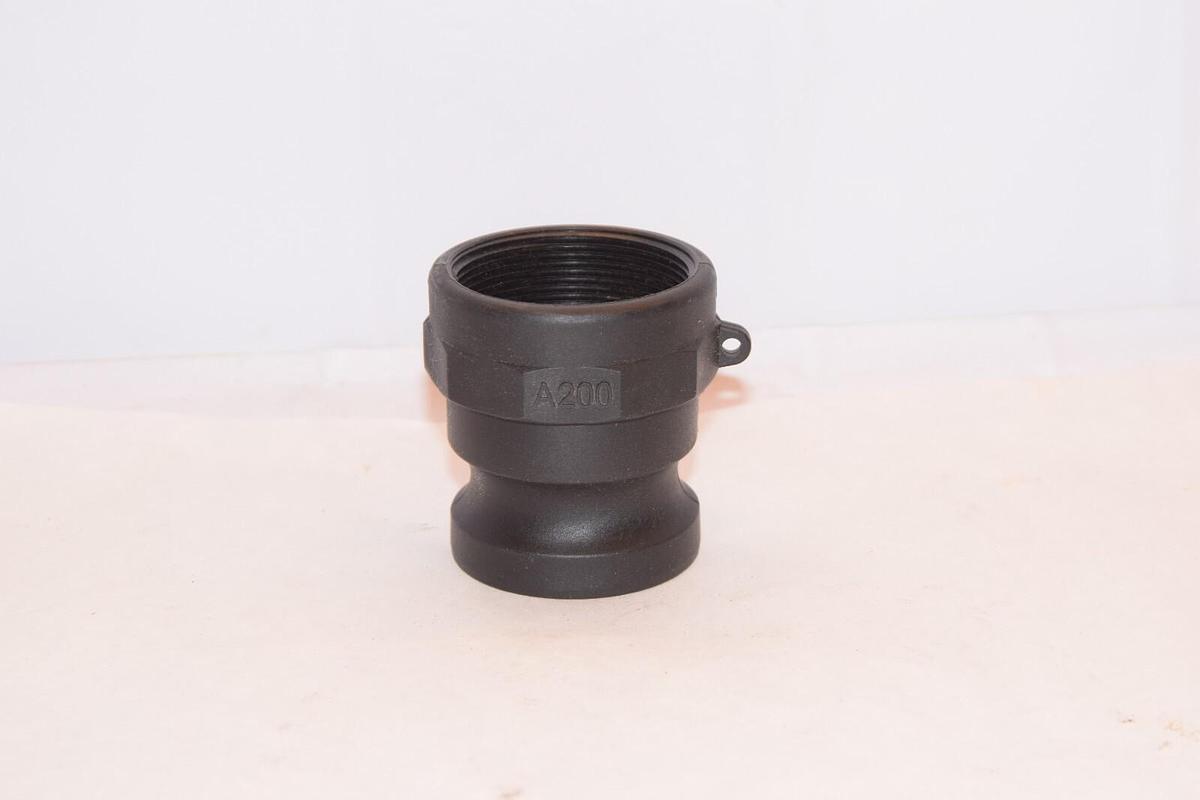 (NEW) 2" Type A Camlock Female NPT x Male Adapter Polypropylene