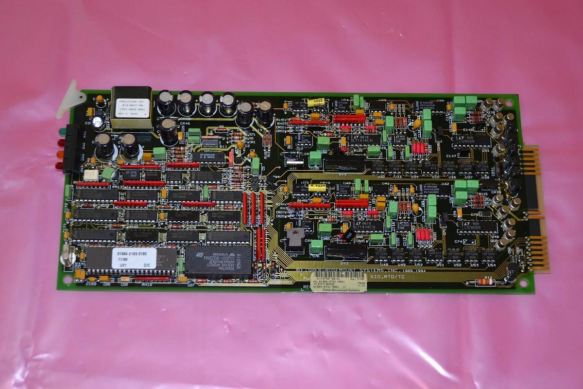 Used FISHER ROSEMOUNT Circuit Board  01984-2731-0001 01984 2731 0001 0198427310001