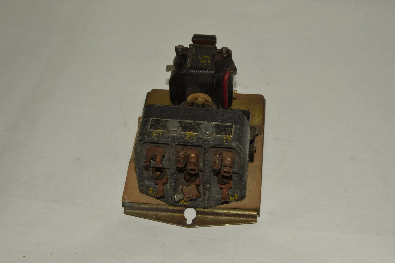 Used CLARK CONTROLLER 13U31 6013 Size 1 600Vac 120V Coil Contactor