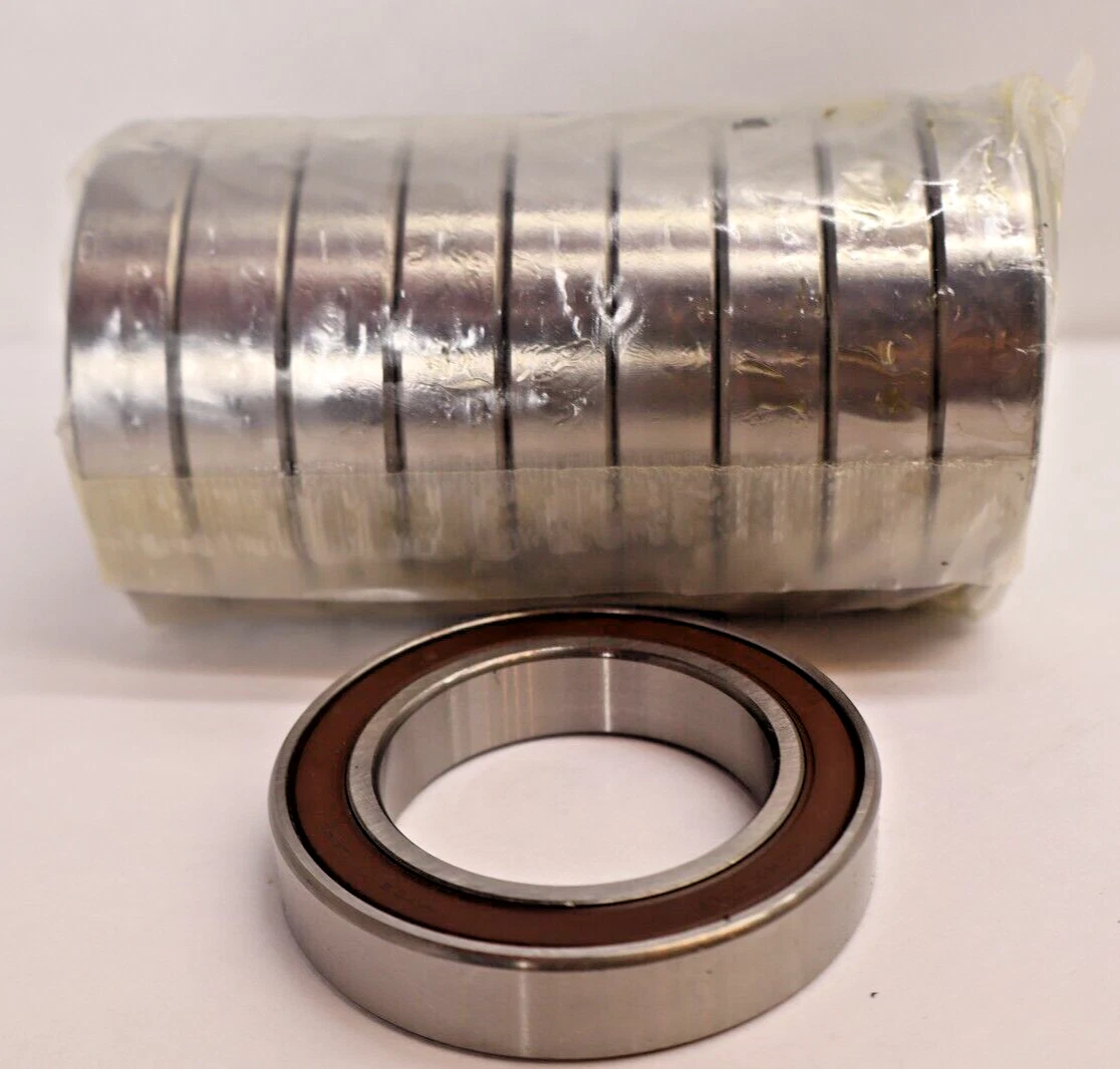 NSK Rubber seal Bearing 6908DDU (LOT OF 10) (NEW)
