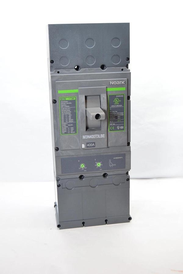 Noark Circuit Breaker 400A M3N M3N400T3LBE 400 Amp 3P 600c 50/60hz (NEW)