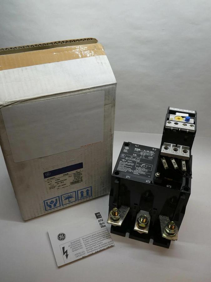 (New) GE General Electric RTN4N 120-190 Amp Overload Relay 114036