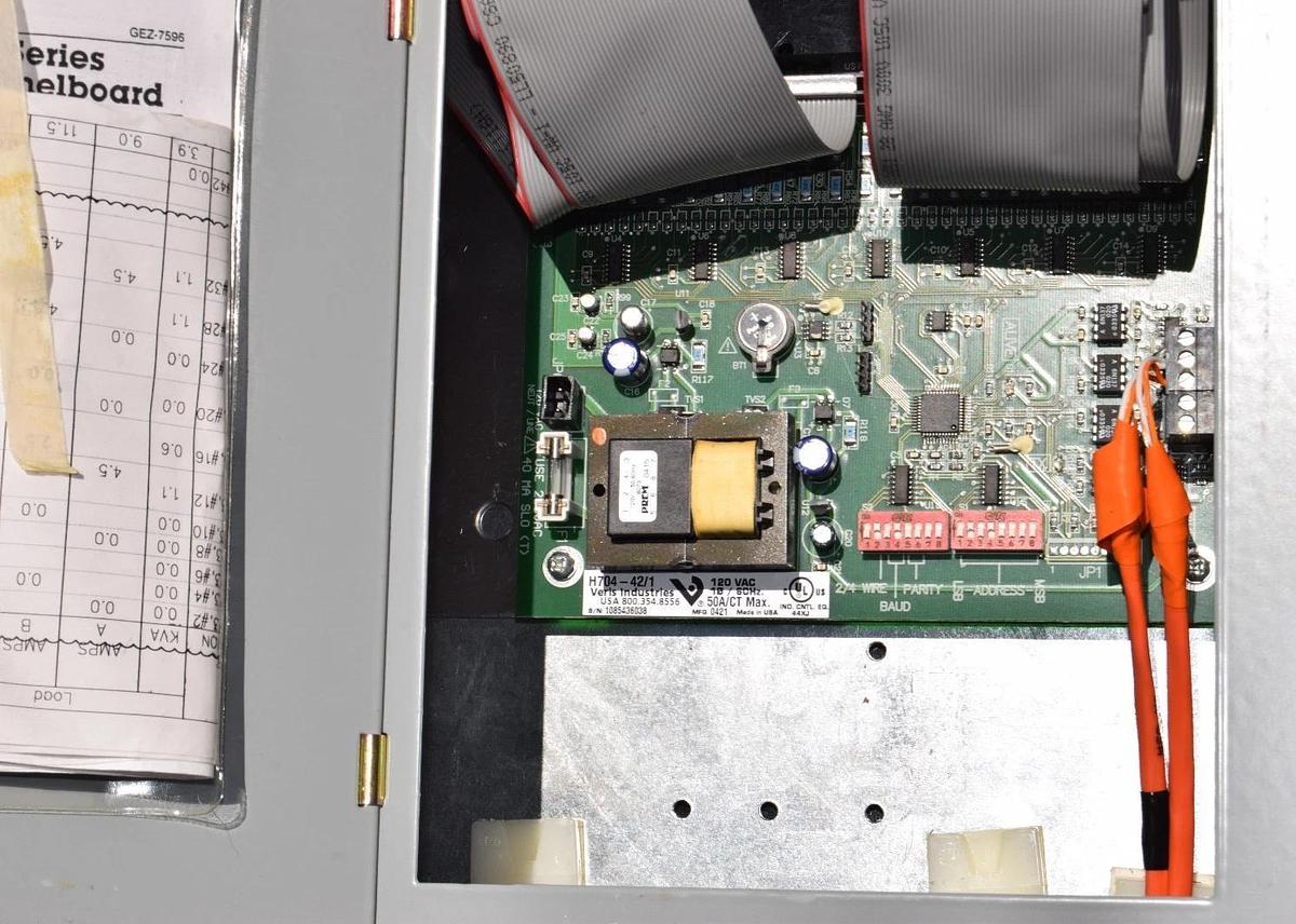 Used General Electric GE A-Series II Panelboard Panel AQF3424JBX 400A 208y/120 3ph 4w