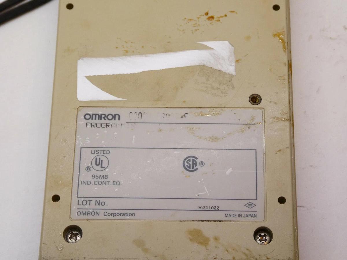 Used OMRON PRO27 Programming Console